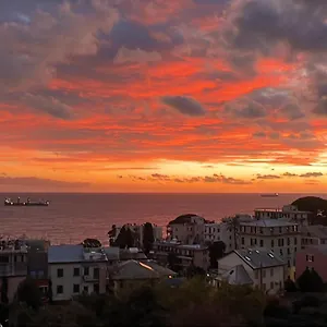  Apartment Romantic Garden Sea View Nervi Italien